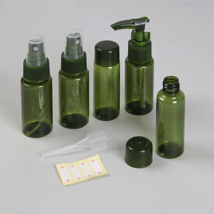Дорожный набор бутылочек (6 шт) в косметичке, арт. СП8691