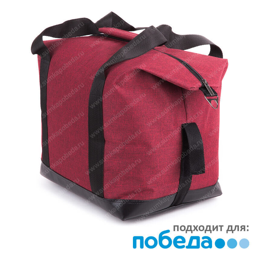 Дамская сумка-трансформер 36х30х27, арт. СП16 (красная)